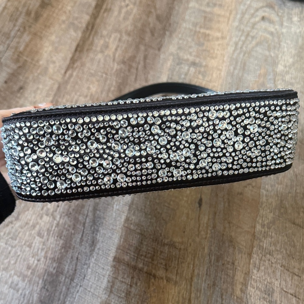 Aupen Vintage Miracle Ice Crystal-Embellished Shoulder Bag - Picture 4 of 5